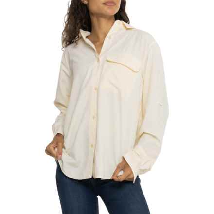 ExOfficio BugsAway® Brisa Woven Shirt - UPF 30, Long Sleeve in Papyrus