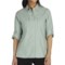 3384F_3 ExOfficio Dryflylite Check Shirt - UPF 30, Long Sleeve (For Women)