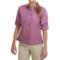 6463U_2 ExOfficio Dryflylite Stripe Shirt - Roll-Tab Long Sleeve (For Women)