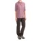 184VA_2 ExOfficio Lightscape Digi-Stripe Shirt - UPF 30, Long Sleeve (For Women)