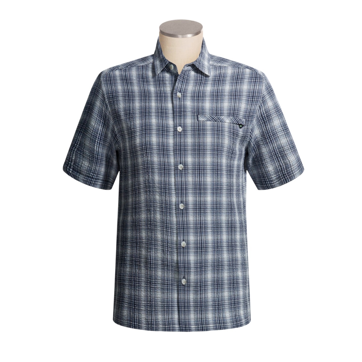 ExOfficio Top Deck Seersucker Shirt – Short Sleeve (For Men)