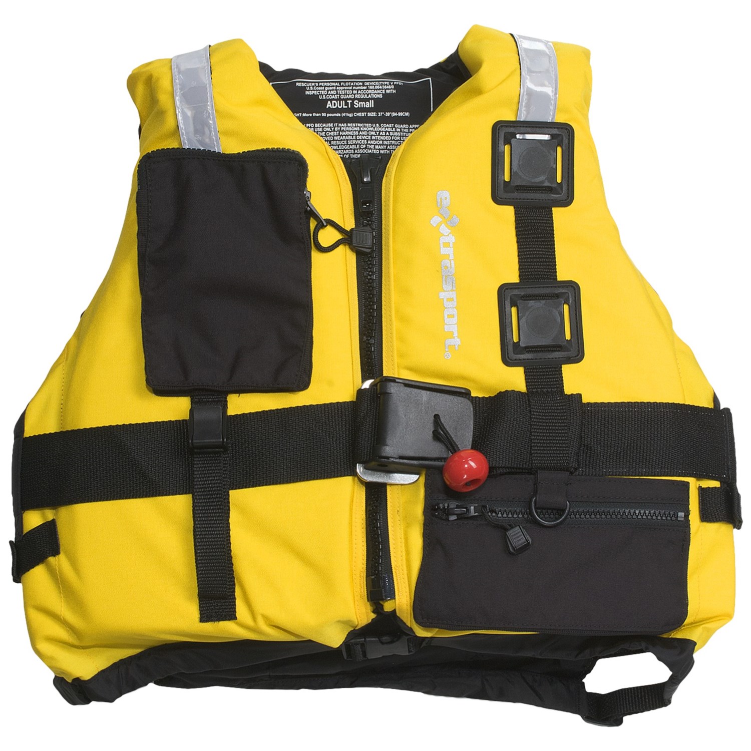 Extrasport Fury PFD Life Jacket - USCG Approved, Type V, PVC-Free ...