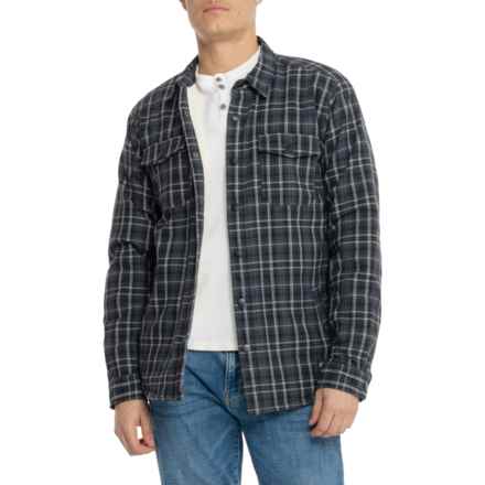Ezekiel Musket Snap-Front Shirt Jacket in Black
