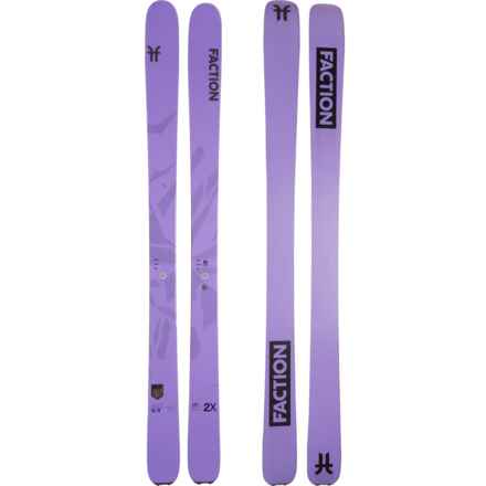 Faction Skis Agent 2X Alpine Skis (For Men and Women) in Purple