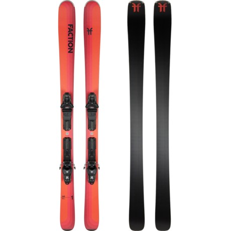 Faction Skis Dancer 1 Alpine Skis with M11 GW Bindings (For Men) in Orange