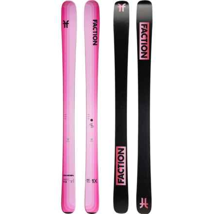 Faction Skis Dancer 1X Alpine Skis (For Women) in Pink