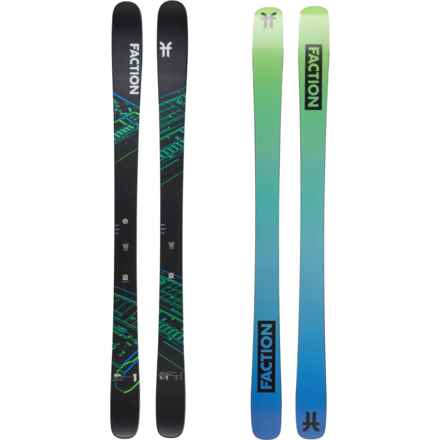 Faction Skis Prodigy 1 Alpine Skis (For Men and Women) in Black