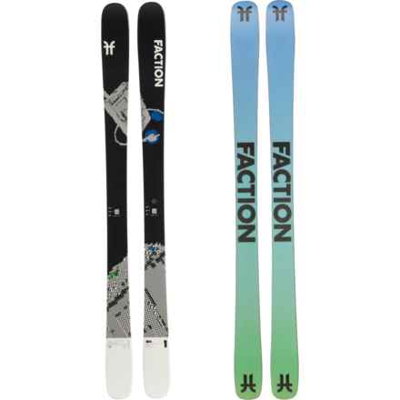 Faction Skis Prodigy 1 Alpine Skis (For Men and Women) in Black