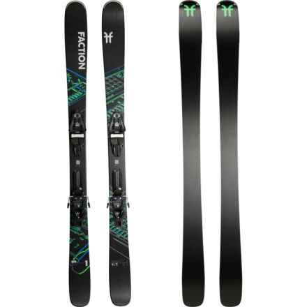 Faction Skis Prodigy 1 Alpine Skis with Strive 11 GW Bindings (For Men) in Black