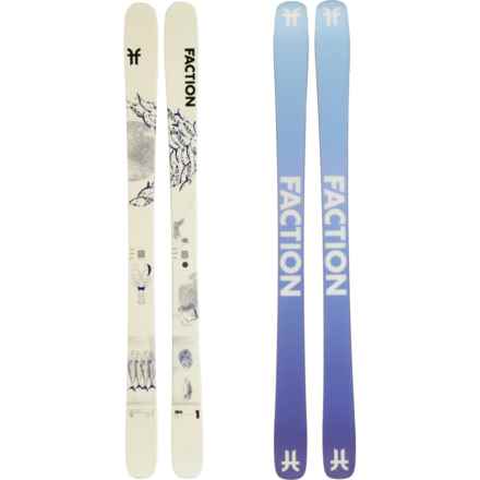 Faction Skis Prodigy 1 Capsule Alpine Skis (For Men and Women) in White
