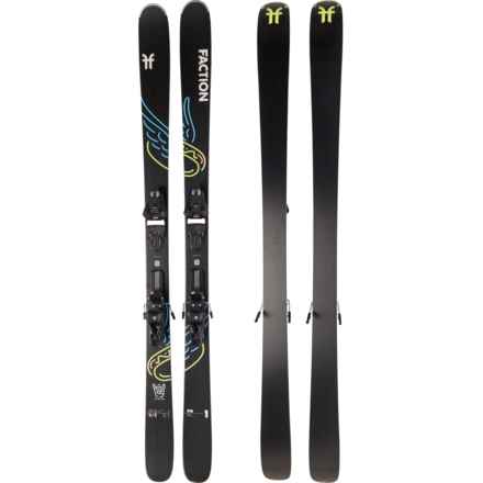 Faction Skis Prodigy 1X Alpine Skis with Strive 11 GW Bindings (For Men and Women) in Black