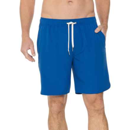 Fair Harbor Anchor Swim Shorts in Cobalt
