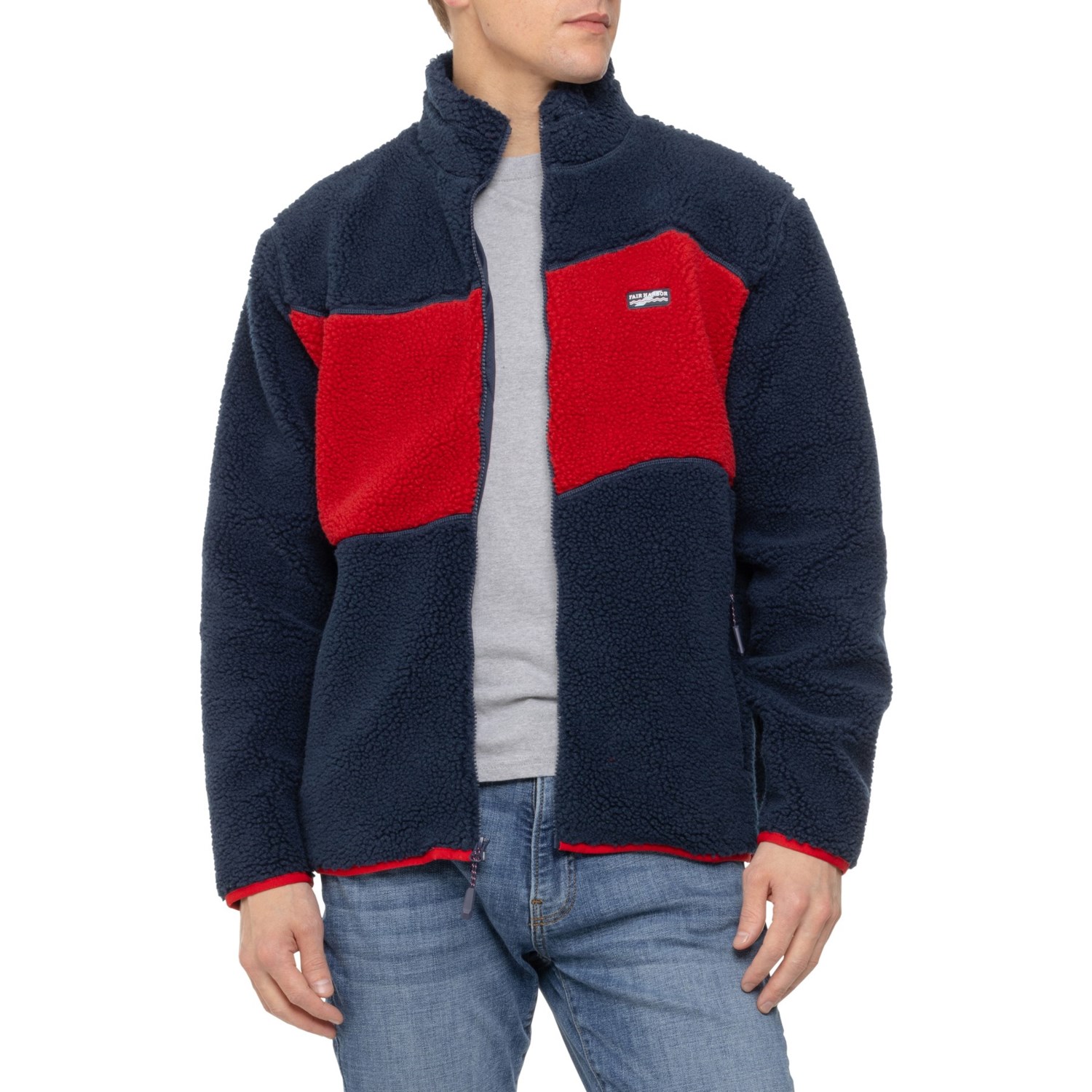 Fair Harbor Bayshore Fleece Jacket - Save 79%