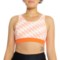 Fair Harbor The Atlantique Sports Bra - High Impact in Coral Seabay