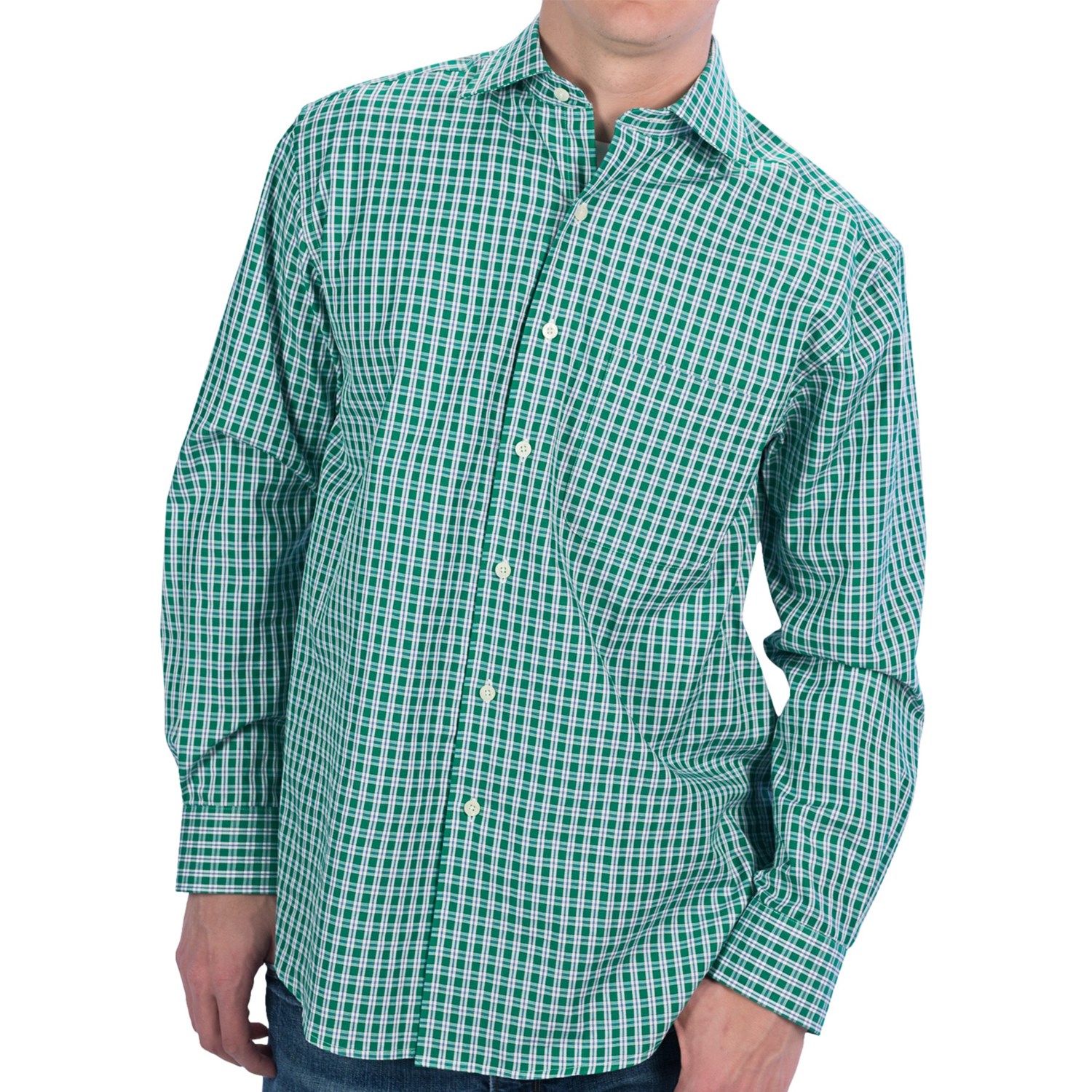 Fairway & Greene Gingham Check Shirt - Long Sleeve (For Men) - Save 55%