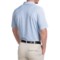 145TC_2 Fairway & Greene Natural Tech Pencil Stripe Polo Shirt - Short Sleeve (For Men)