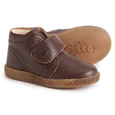 Falcotto Boys and Girls Conte Boots - Leather in Dark Brown