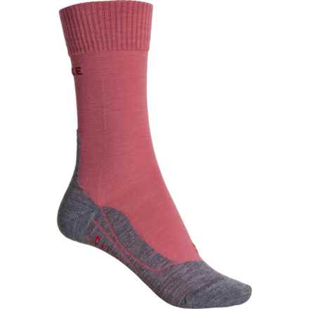 Falke Wander Trekking Socks - Merino Wool, Crew (For Women) in Mixed Berry