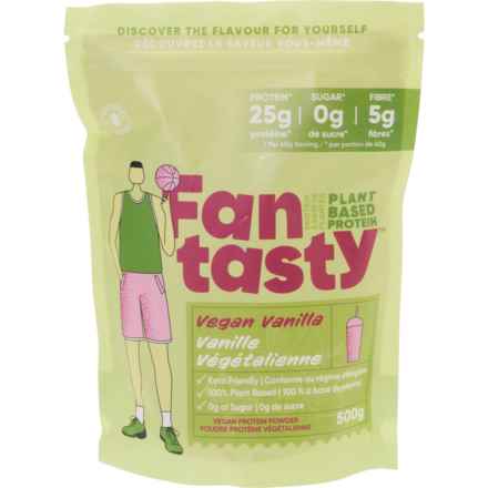 FanTasty Vegan Vanilla Protein Powder- 1.1 lb. in Multi