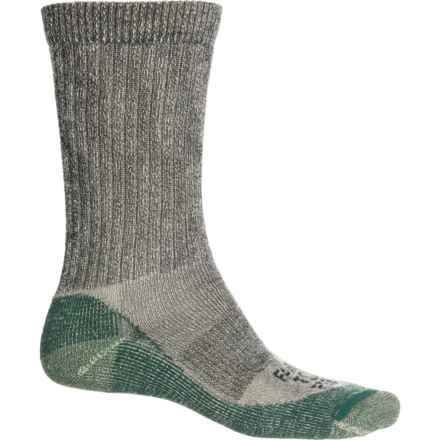 Farm to Feet Boulder No Fly Zone Light Cushion Hiking Socks - Merino Wool, Crew (For Men) in Black