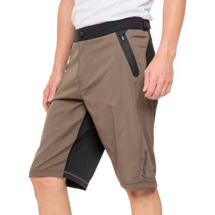 Fasthouse Crossline 2.0 Mountain Bike Shorts in Moss Brown