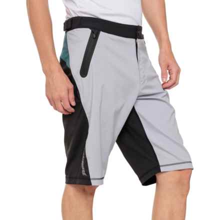 Fasthouse Crossline 2.0 Mountain Bike Shorts in Silver/Black