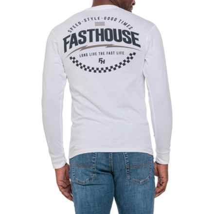 Fasthouse Sparq T-Shirt - Long Sleeve in White