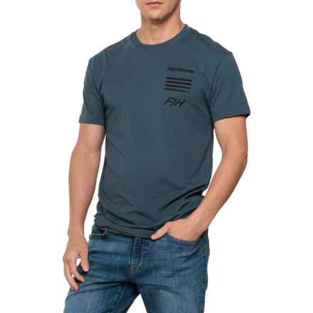 Fasthouse Trace Tech T-Shirt - Short Sleeve in Indigo