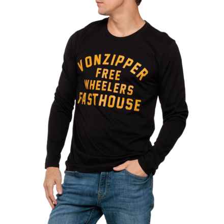 Fasthouse VonZipper Barley T-Shirt - Long Sleeve in Black