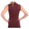 8814V_2 FDJ French Dressing Shirt - Mock Neck, Sleeveless (For Women)