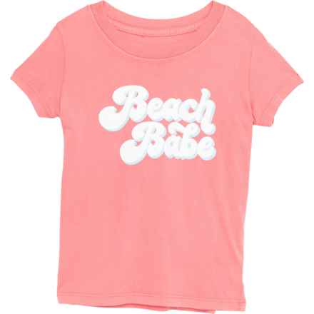 Feather 4 Arrow Girls Beach Babe Everyday T-Shirt - Short Sleeve in Sugar Coral