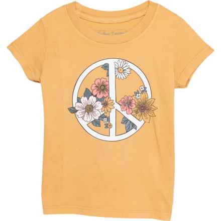 Feather 4 Arrow Girls Cultivate Peace T-Shirt - Short Sleeve in Gold Dust