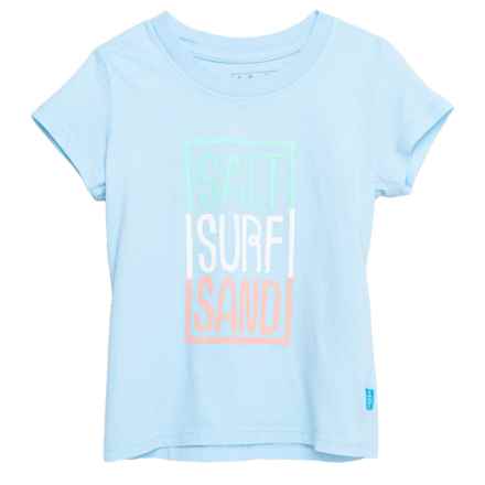 Feather 4 Arrow Girls Sunset Session Everyday T-Shirt - Short Sleeve in Crystal Blue