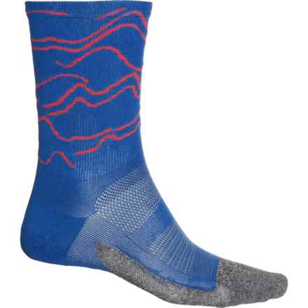 Feetures Elite Ultralight Cushion Mini Tab Socks - Crew (For Men) in Rogue Blue