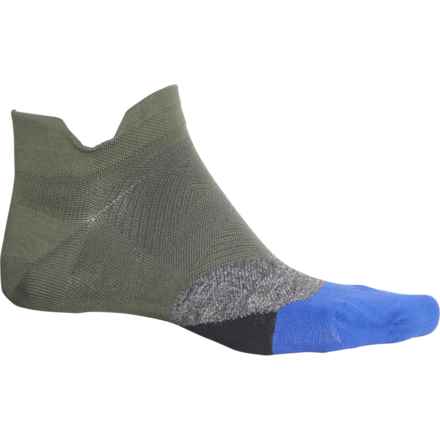 Feetures Elite Ultralight No-Show Tab Socks - Below the Ankle (For Men and Women) in Moss Green