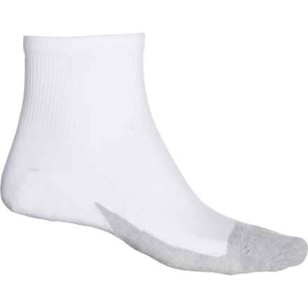 Feetures Elite Ultralight Socks - Quarter Crew (For Men) in White