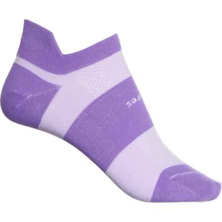 Feetures HP Ultralight Running Socks - Below the Ankle (For Women) in Lace Up Lavender