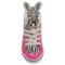 613AN_7 FEIYUE Delta Mid Zebra Sneakers (For Infant and Toddler Girls)