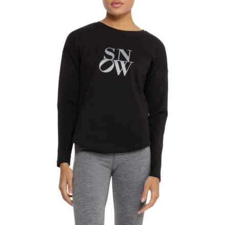 Fera Snow Shirt - Long Sleeve in Black