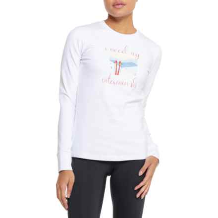 Fera Vitamin Ski T-Shirt - Long Sleeve in White