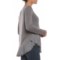 479CD_3 Fever Drape Bottom Blouse - Long Sleeve (For Women)