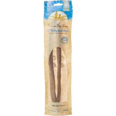 Fieldcrest Farms Bully Crunchers Dog Chews - 12”, 2-Pack in Bully