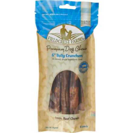 Fieldcrest Farms Bully Crunchers Dog Chews - 6”, 6-Pack in Bully