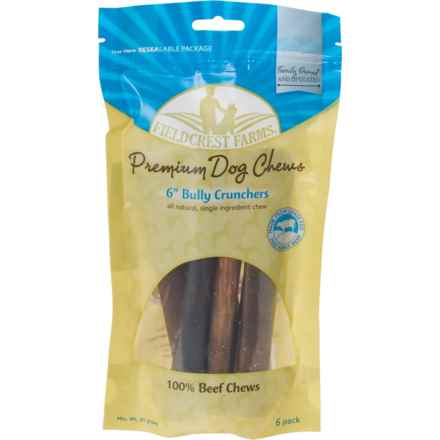 Fieldcrest Farms Bully Crunchers Dog Chews - 6-Pack, 6” in Bully