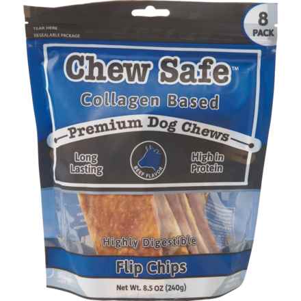 Fieldcrest Farms Flip Chips Dog Chews - 8-Pack in Beef