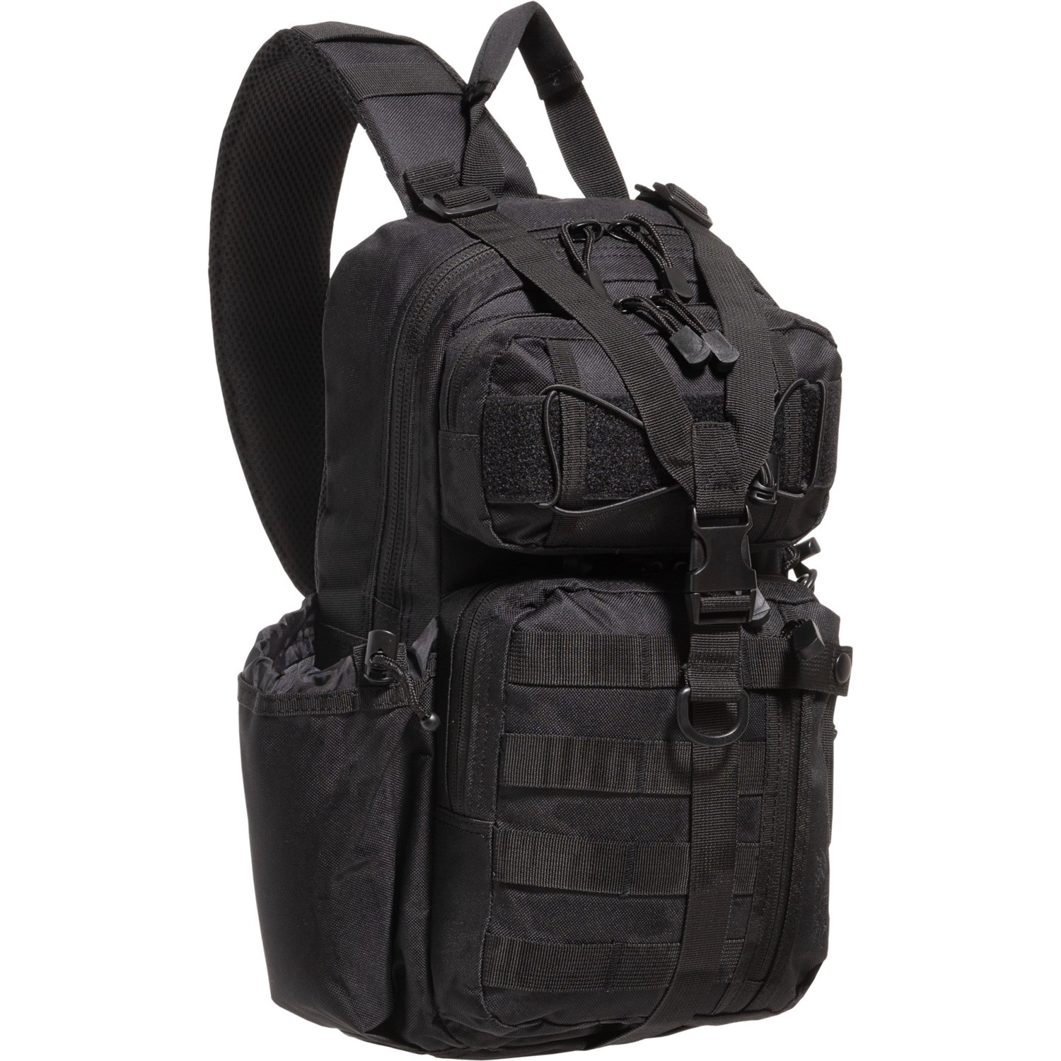 (取寄) トラッカー スリング パック - ブラック FIELDLINE TACTICAL Tracker Sling Pack - Black  Black FIELDLINE TACTICAL Tracker Sling Pack - Black - Save 44%