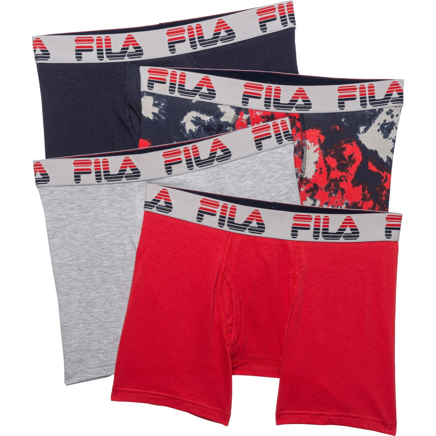 Fila Ultrasoft Cotton Stretch Boxer Briefs with Fly (For Men) - Save 48%