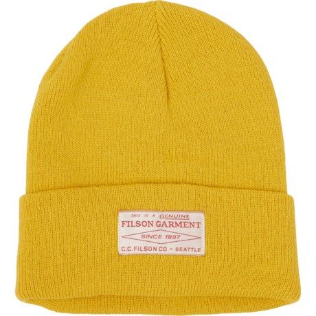 Filson Ballard Watch Beanie (For Men) in Wheat