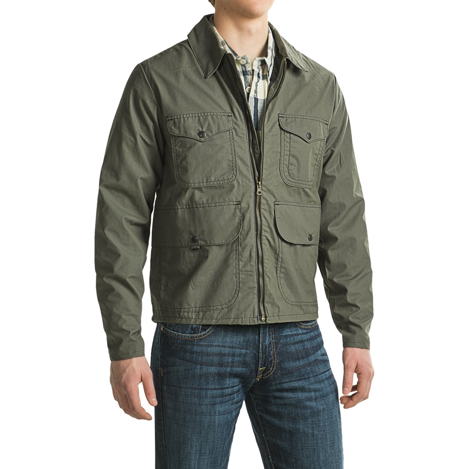 Filson Bell Bomber Jacket – Waxed Cotton (For Men)