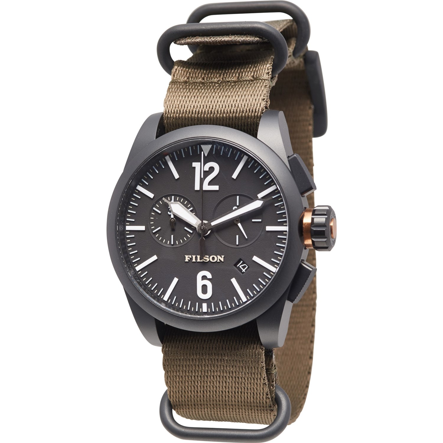 filson chronograph watch